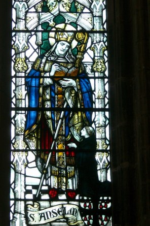 캔터베리의 성 안셀모_photo by Wolfgang Sauber_in the Cathedral Church of Christ and the Blessed Virgin Mary in Chester_England.jpg